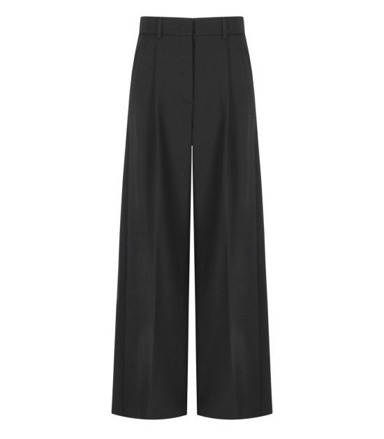 26SS 위켄드막스마라 스트레이트 팬츠 2615131061600 003 34 Black