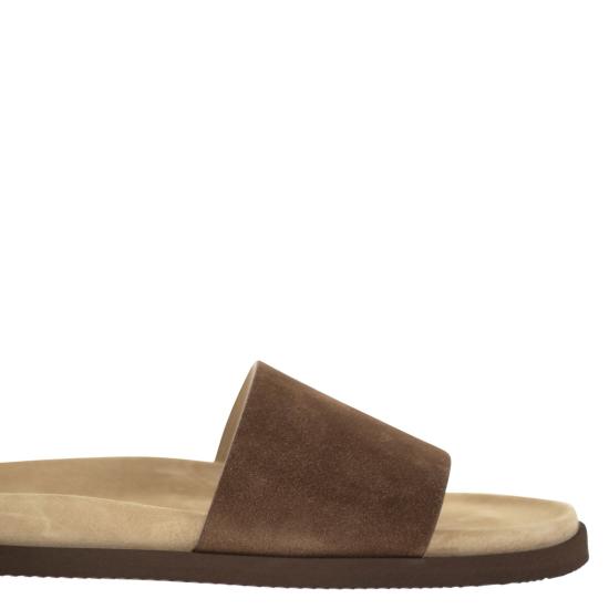 26SS 브루넬로 쿠치넬리 뮬/슬리퍼 MZUSOLY236 CAMEL - BRUNELLO CUCINELLI