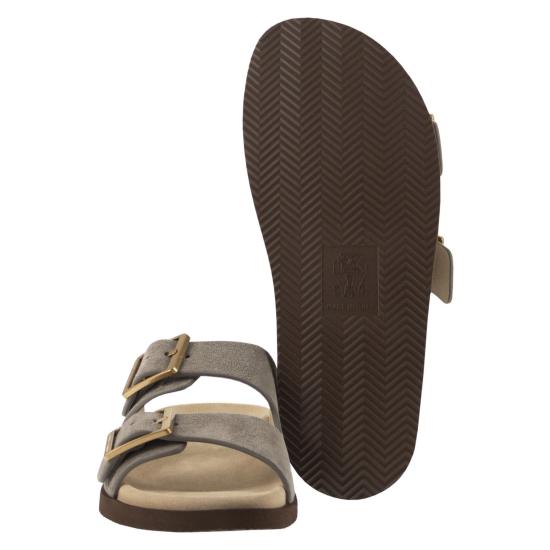 26SS 브루넬로 쿠치넬리 뮬/슬리퍼 MZUSOLY235 GREY - BRUNELLO CUCINELLI