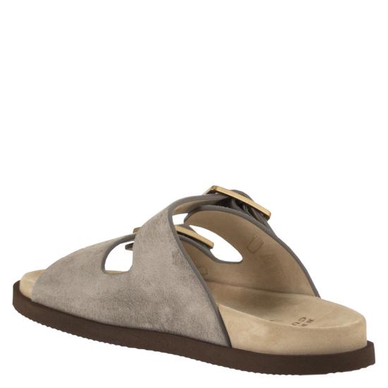 26SS 브루넬로 쿠치넬리 뮬/슬리퍼 MZUSOLY235 GREY - BRUNELLO CUCINELLI