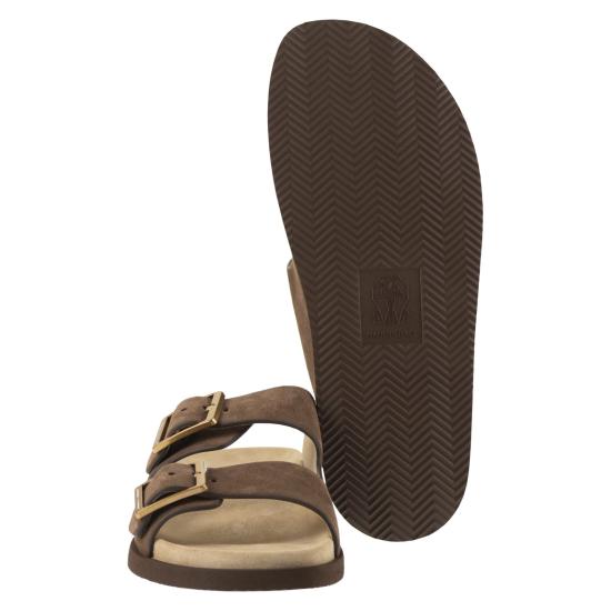 26SS 브루넬로 쿠치넬리 뮬/슬리퍼 MZUSOLY235 BROWN - BRUNELLO CUCINELLI