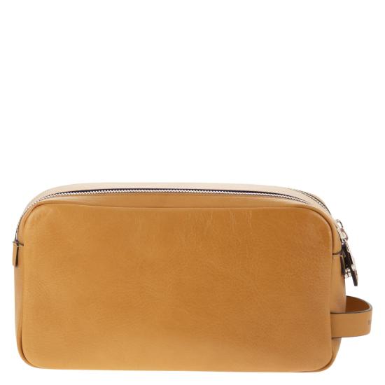 26SS 브루넬로 쿠치넬리 뷰티 케이스 MWTGBU334 COGNAC - BRUNELLO CUCINELLI