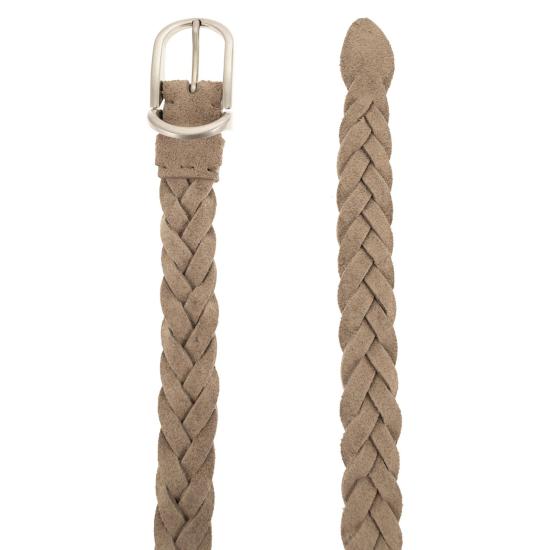 26SS 브루넬로 쿠치넬리 가죽 벨트 MAURP333 BEIGE - BRUNELLO CUCINELLI