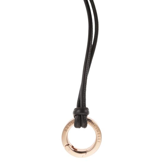 26SS 브루넬로 쿠치넬리 목걸이/팬던트 MACP9G002 DARK BROWN - BRUNELLO CUCINELLI