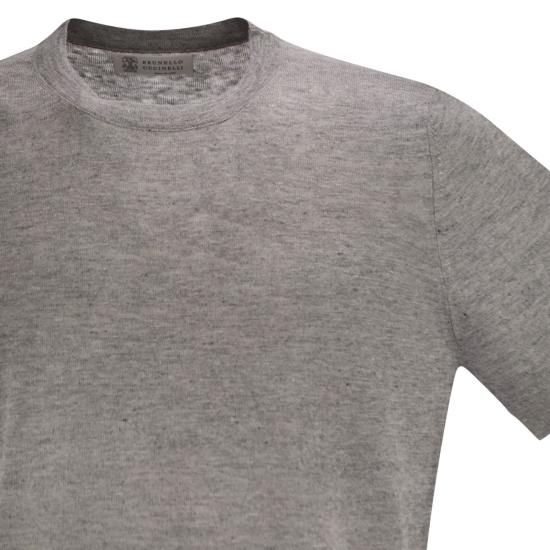 26SS 브루넬로 쿠치넬리 폴로 티셔츠 M2L00340 GREY - BRUNELLO CUCINELLI