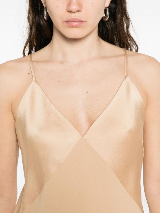 26SS 포르테포르테 민소매 티셔츠 14553 MYTOPPAGLIERINO Beige - FORTE FORTE