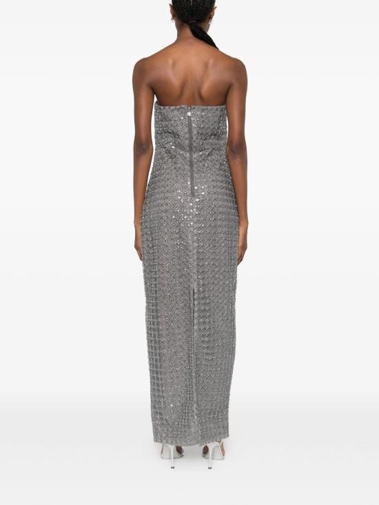 26SS 로테이트 미디 원피스 115049 516 Grey - ROTATE