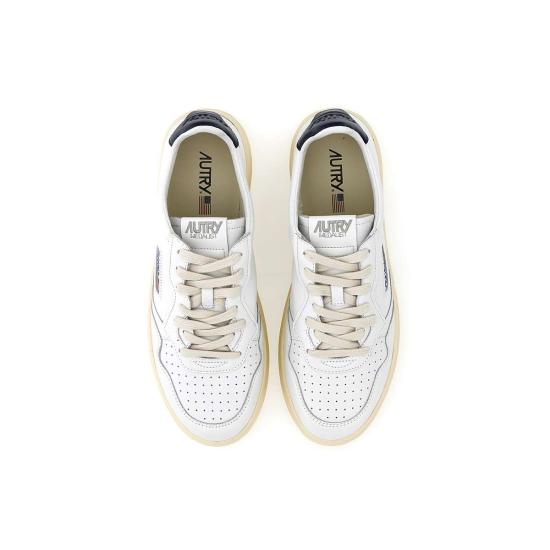  오트리 메달리스트 로우 스니커즈 AULM LL12 White - AUTRY