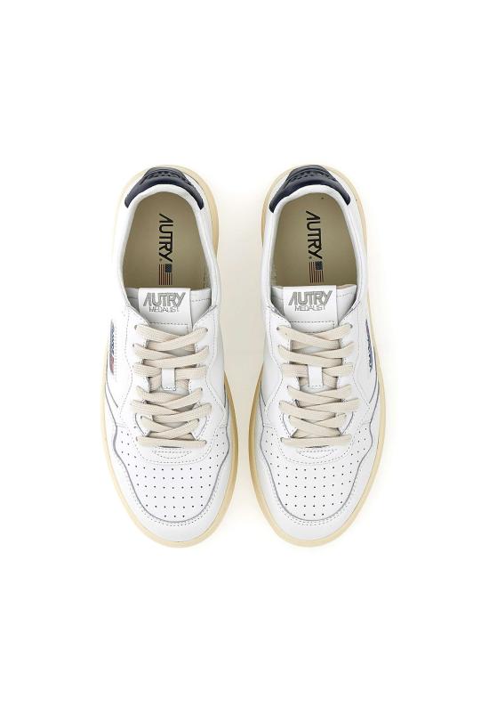 오트리 메달리스트 로우 스니커즈 AULM LL12 White - AUTRY