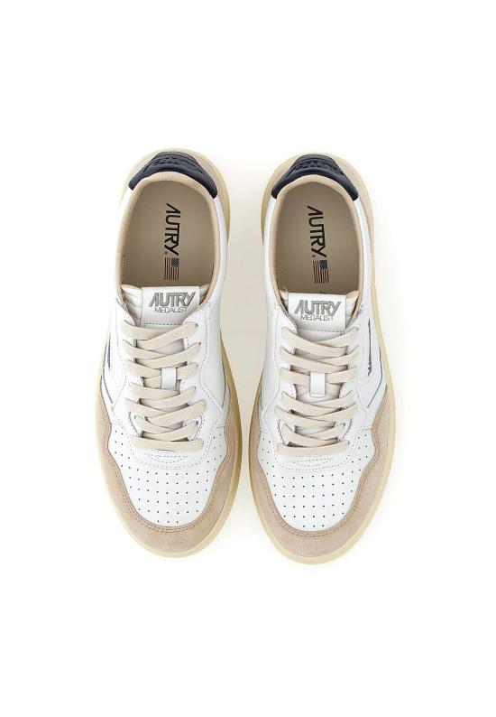  오트리 메달리스트 로우 스니커즈 AULM LS28 White - AUTRY
