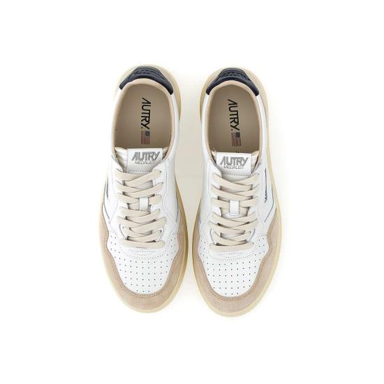  오트리 메달리스트 로우 스니커즈 AULM LS28 White - AUTRY