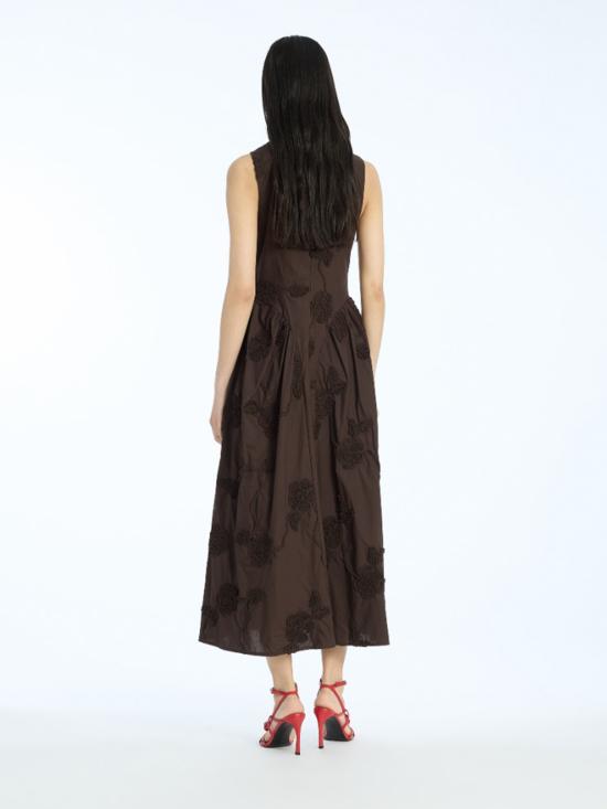 26SS 로테이트 미디 원피스 115106 1667 Brown - ROTATE