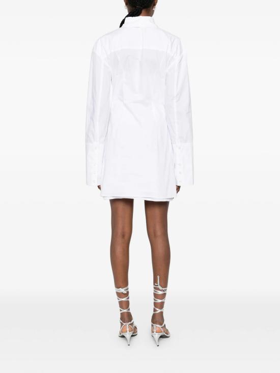 26SS 로테이트 미디 원피스 115162 400 White - ROTATE