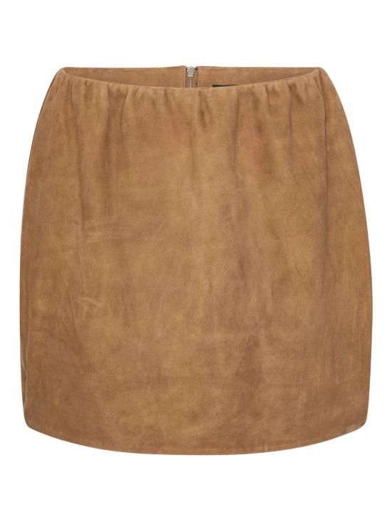 26SS 로테이트 숏 스커트 115579 2458 Brown