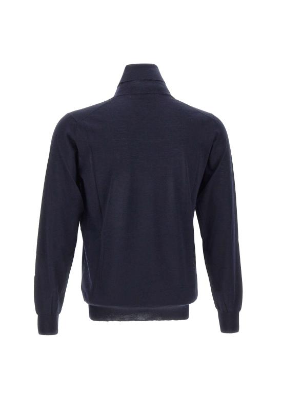 25FW 필리포 드 로렌티스 스웨터 DV1ML LSC18R890 Blue - FILIPPO DE LAURENTIIS