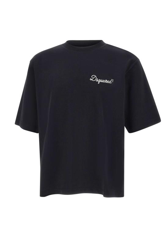 26SS 디스퀘어드2 반팔 티셔츠 S74GD1525 D20106900 Black