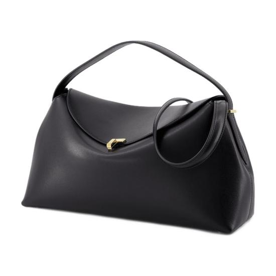 26FW 토템 T락 탑 핸들 백 234 WLGBG417 LE0025 001 black - TOTEME
