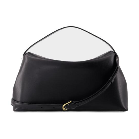  토템 T락 탑 핸들 백 234 WLGBG417 LE0025 001 BLACK - TOTEME