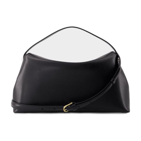26FW 토템 T락 탑 핸들 백 234 WLGBG417 LE0025 001 black - TOTEME