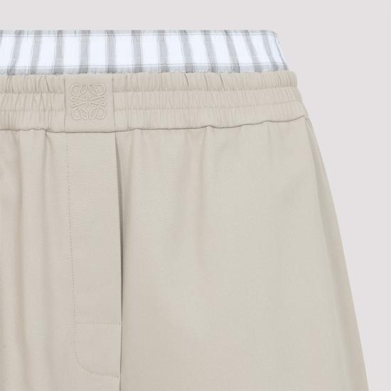 26SS 로에베 크롭 팬츠 S359Y04XFH 2140 BEIGE - LOEWE