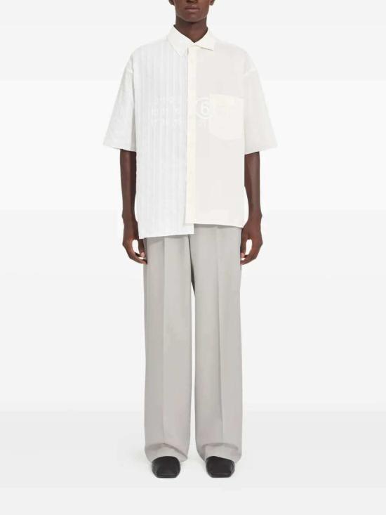 26SS MM6 메종마르지엘라 긴팔 셔츠 SH0DR0007MTN135 WHITE - MM6 MAISON MARGIELA