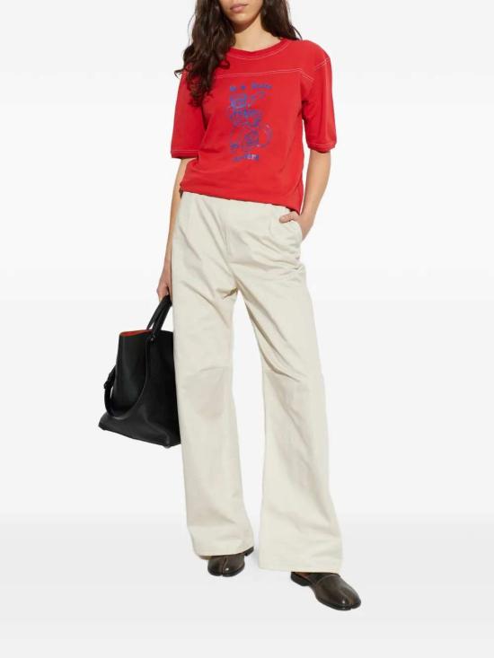 26SS MM6 메종마르지엘라 스트레이트 팬츠 S52KA0565M35729 BEIGE - MM6 MAISON MARGIELA