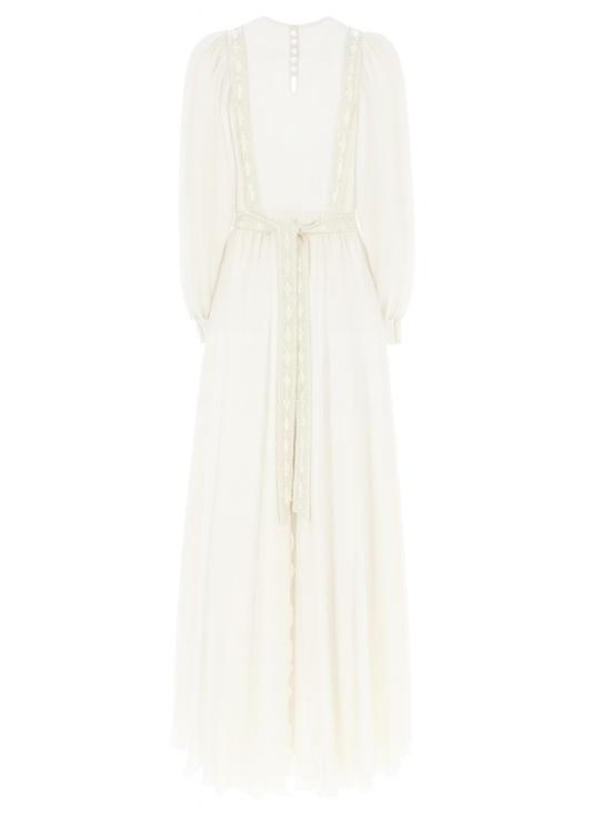 25FW 발렌티노 가라바니 롱 원피스 7B3VDLK093M 591 WHITE - VALENTINO GARAVANI