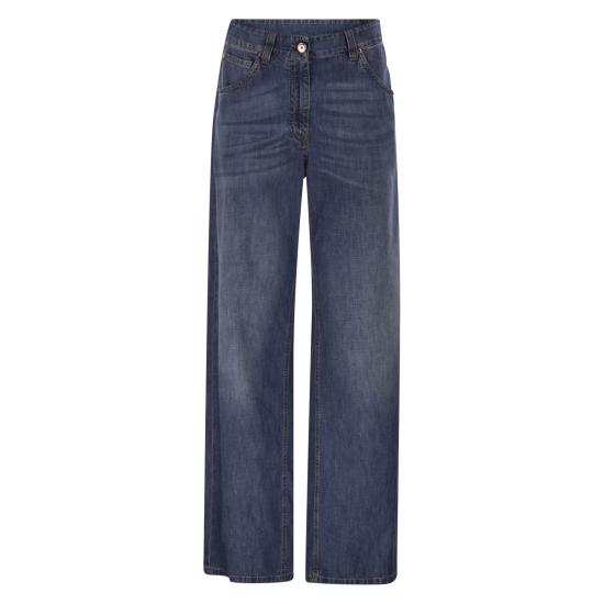 26SS 브루넬로 쿠치넬리 데님 팬츠 MH192P4039 BLUE