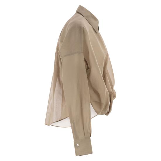 26SS 브루넬로 쿠치넬리 블라우스 M0F91MX616 BEIGE - BRUNELLO CUCINELLI