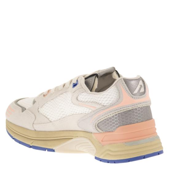 26SS 오트리 스니커즈 HYLW WHITE BLUE - AUTRY