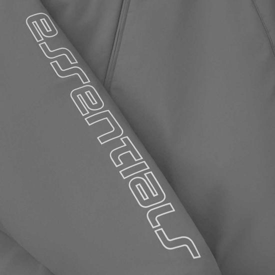  피어오브갓 자켓 Fear Of God Tech 나일론 하프 집업 아노락 재킷 빈티지 블랙 - FEAR OF GOD