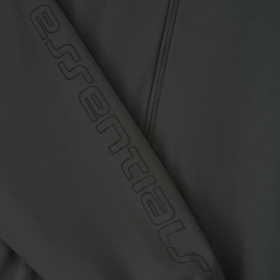  피어오브갓 터틀넥 Fear Of God Tech 나일론 하프 집업 트랙 재킷 아이언 그레이 - FEAR OF GOD