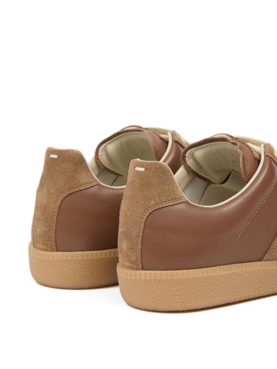 26SS 마르지엘라 카프스킨 레플리카 스니커즈 S58WS0109 P1895T2370 Brown - MAISON MARGIELA