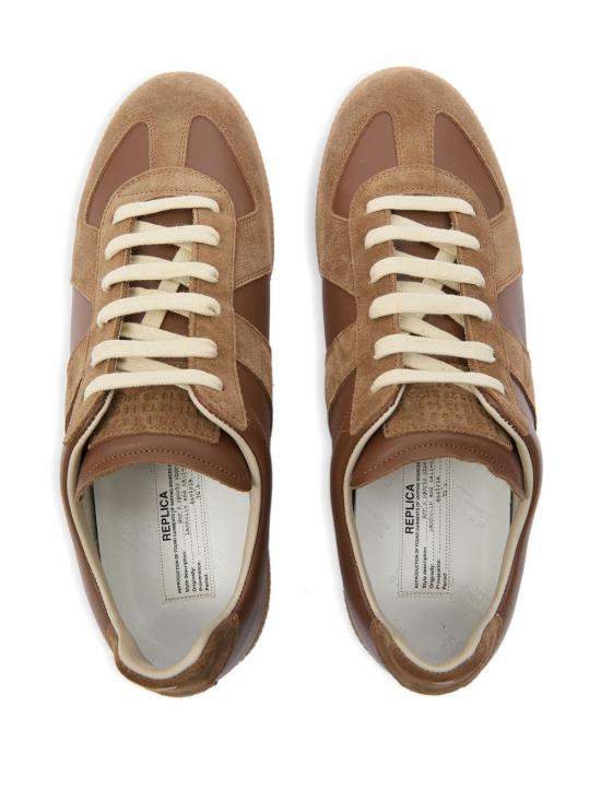 26SS 마르지엘라 카프스킨 레플리카 스니커즈 S58WS0109 P1895T2370 Brown - MAISON MARGIELA