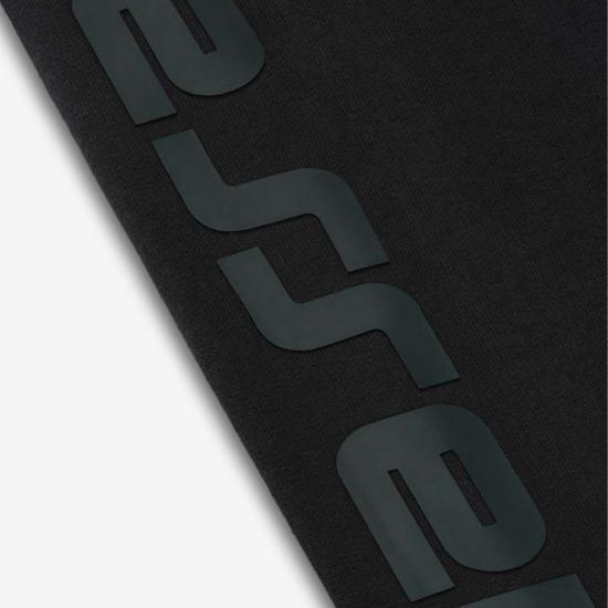  피어오브갓 긴팔 티셔츠 피어 오브 갓 로스앤젤레스 헤비 플리스 크롭 스웨트셔츠 빈티지 블랙 - FEAR OF GOD