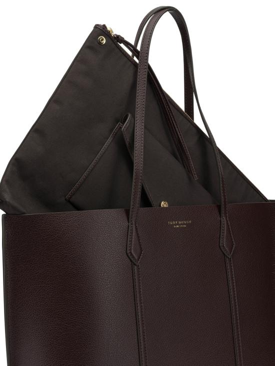 26SS 토리버치 레더 페리 토트백 169476500 - TORY BURCH