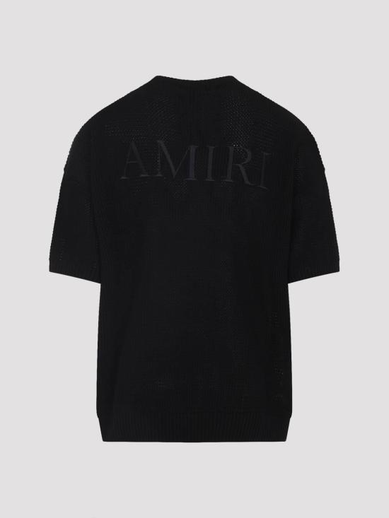 27SS 아미리 반팔 티셔츠 AMKNTE1052 Black - AMIRI