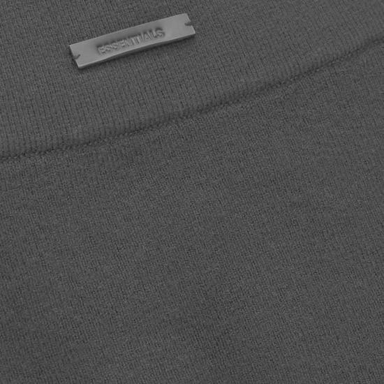  피어오브갓 숏팬츠 Fear Of God Essentials 립 보이 쇼츠 빈티지 블랙 - FEAR OF GOD