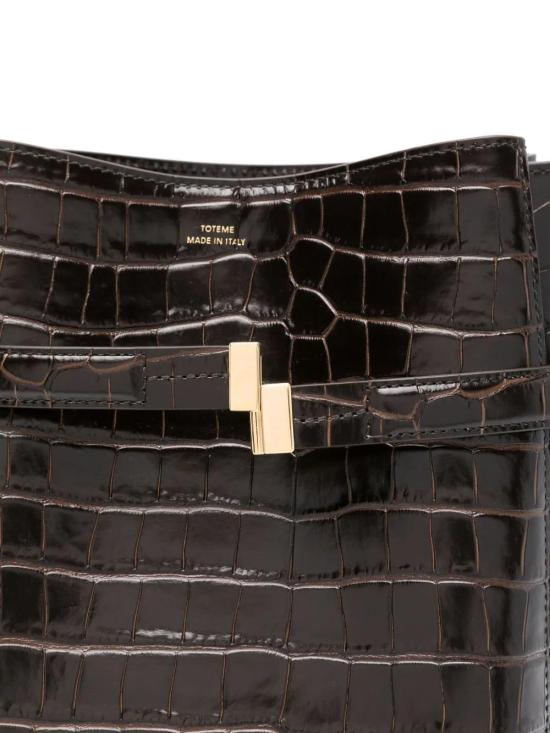 25FW 토템 클러치/파우치 244WAL0048LE0076034 DARKBROWN - TOTEME