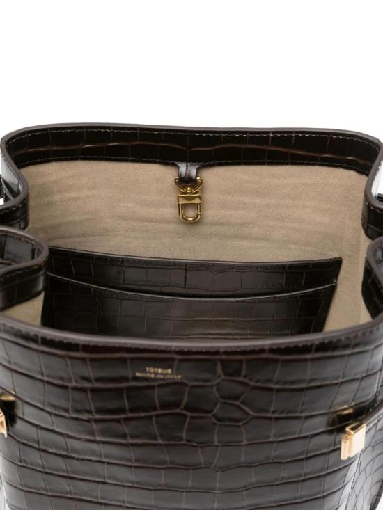 25FW 토템 클러치/파우치 244WAL0048LE0076034 DARKBROWN - TOTEME