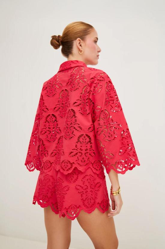  카라 카라 블라우스 에리카 셔츠 아젤리아 아일렛 - CARA CARA