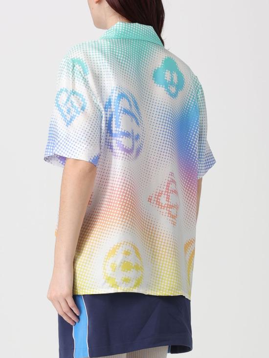 26SS 카사블랑카 셔츠 WSP26SH20002 HALFTONELO Multicolor - CASABLANCA