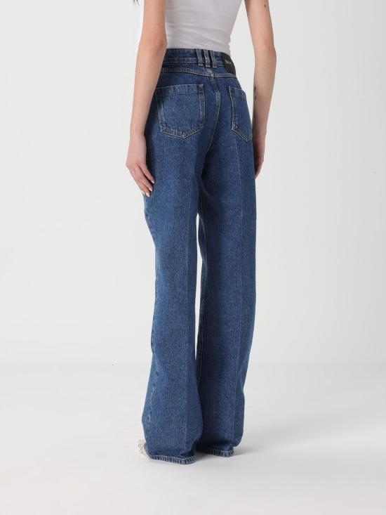 26SS 발망 데님 팬츠 GF1MI070DG08 6EX Blue - BALMAIN