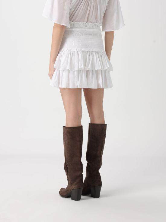 26SS 이자벨마랑에뚜왈 숏 스커트 JU0022FCB3J04E 20WH White - ISABEL MARANT ETOILE