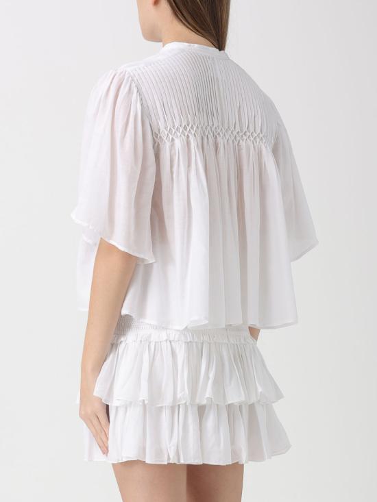 26SS 이자벨마랑에뚜왈 반팔 티셔츠 HT0456FAB3J04E 20WH White - ISABEL MARANT ETOILE