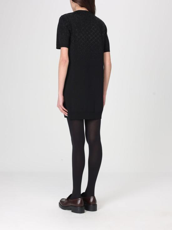 26SS 구찌 롱 원피스 852066XKFB3 1043 Black - GUCCI