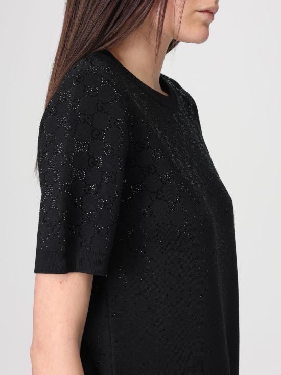 26SS 구찌 롱 원피스 852066XKFB3 1043 Black - GUCCI