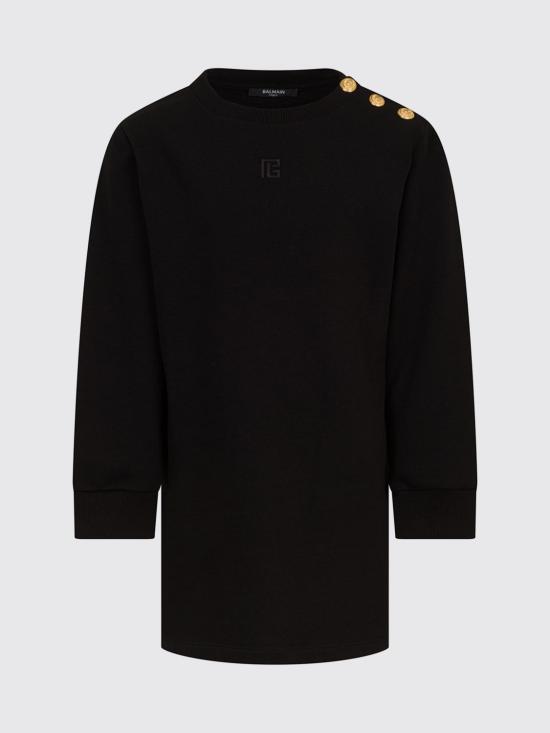 25FW [키즈] 발망 원피스 BX1A10 930OR Black