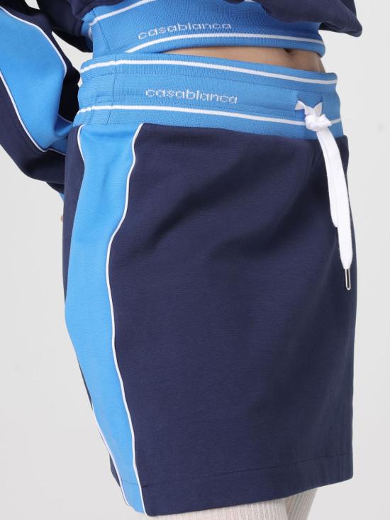 26SS 카사블랑카 숏 스커트 WSP26SK19601 Navy - CASABLANCA