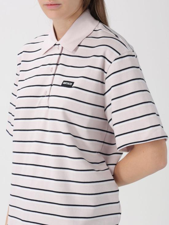 26SS 로테이트 폴로 티셔츠 115324 1810 Striped - ROTATE